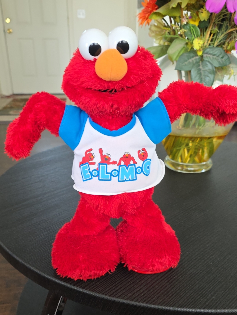 Elmo E-L-M-O Doll